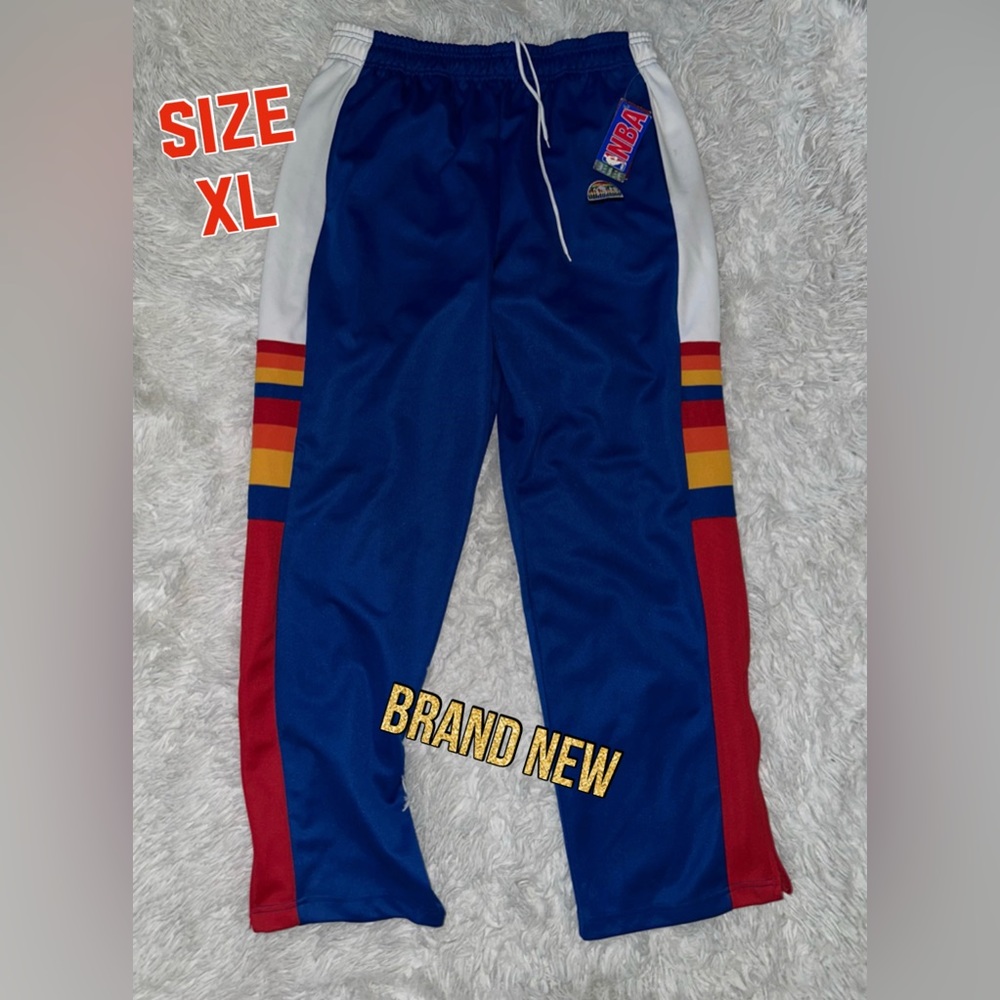 Denver Nuggets Hardwood Classics Warm Up Pants  Size XL NEW